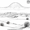 Arabian Desert Coloring Pages