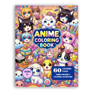 Anime coloring book