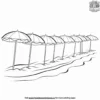 Beach Umbrella Coloring Pages