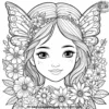 Blossom Bliss Coloring Pages