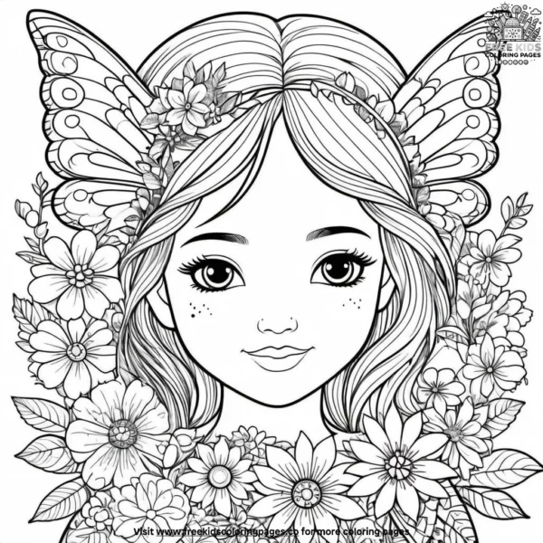 Blossom bliss coloring pages