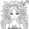 Bouquet Beauty Coloring Pages