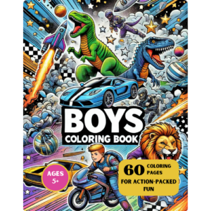 Boys Coloring Books