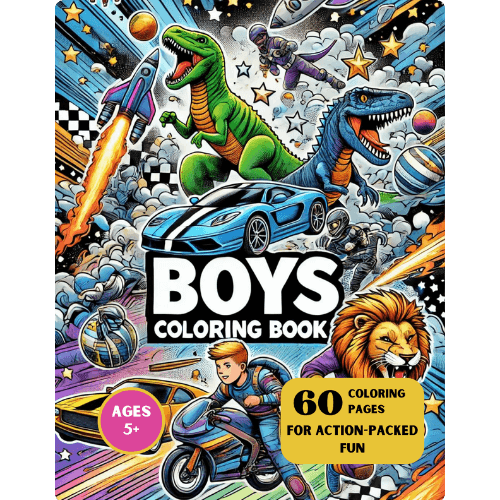 Coloring Book Pages For Boys