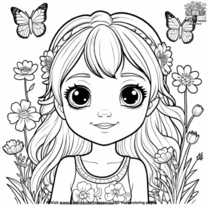 Buttercup Buddy Coloring Pages