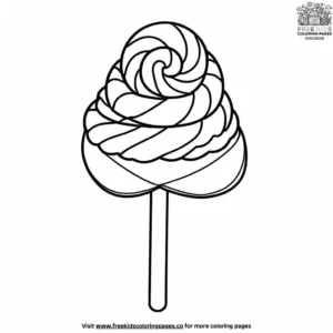 Candy with a Kick Coloring Pages