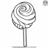 Chamoy Lollipop Fun Coloring Pages