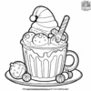 Christmas Ponche Treats Coloring Pages