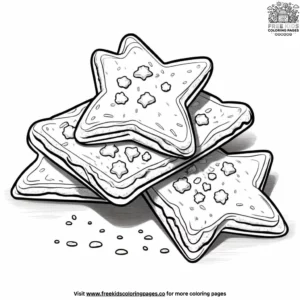 Cinnamon sugar crisps coloring pages