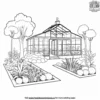 City Botanical Garden Coloring Pages