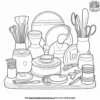 Clay Art Sculpting Coloring Pages