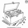 Craft Box Coloring Pages