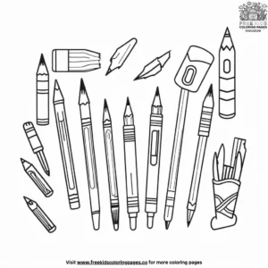 Creative Tools for Kids Coloring Pages