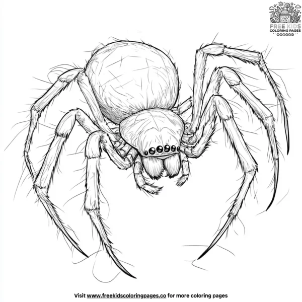 Creepy crawlers coloring pages