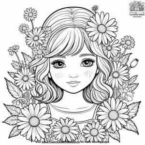 Daisy Dream Coloring Pages