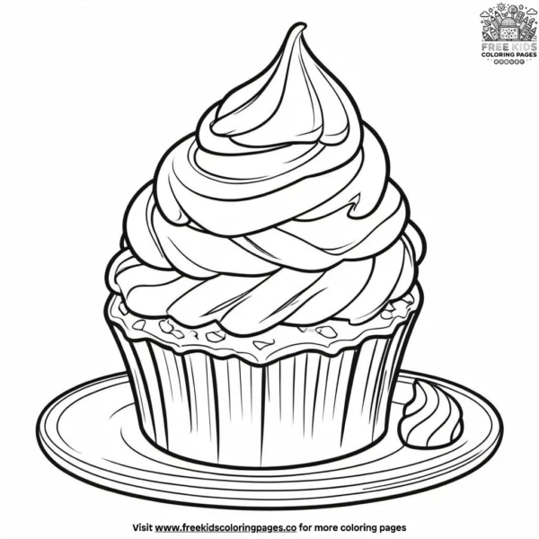 Dulce de leche sweets coloring pages