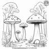 Enchanted Woods Coloring Pages