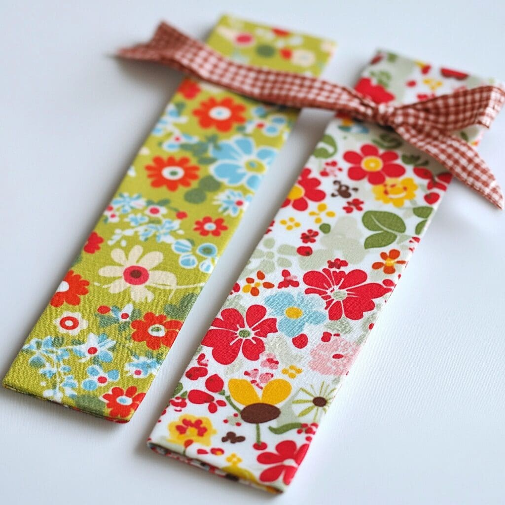 Fabric bookmark 2