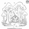 Fairy Forest Coloring Pages