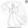 Fairy Godmothers and Enchantment Coloring Pages