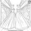 Fairytale Princess Wardrobes Coloring Pages