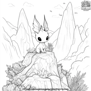 Fantasy World Explorers Coloring Pages