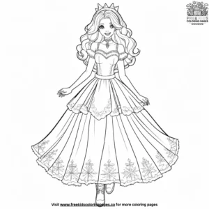 Festive Outfit Fun Coloring Pages