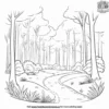 Forest Glade Coloring Pages