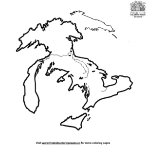 Great Lakes Coloring Pages