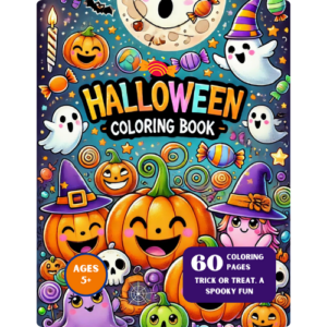 Halloween Coloring Books