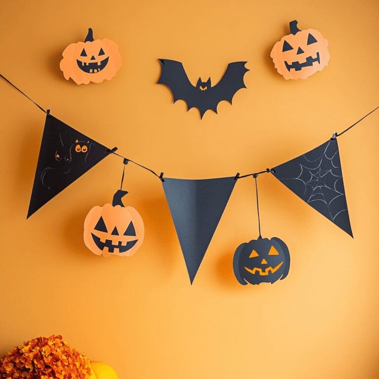 Halloween bunting