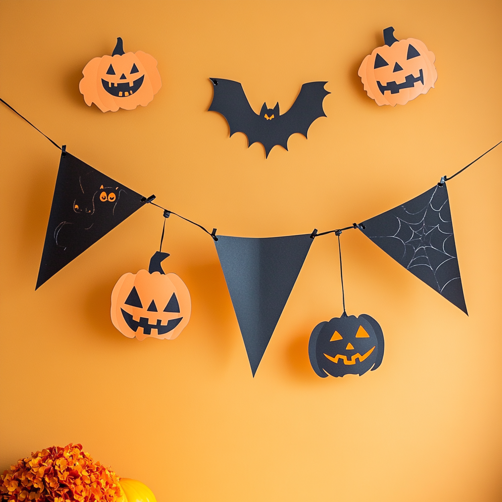 Halloween bunting