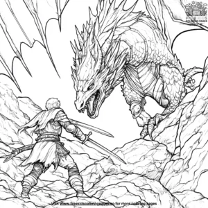 Heroic Tales and Deeds Coloring Pages