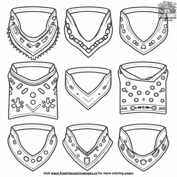 Hip hop bandana coloring pages