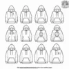 Hip Hop Hoodie Coloring Pages