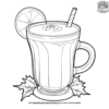 Holiday Atole Drinks Coloring Pages img