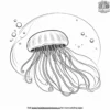 Jellyfish Garden Coloring Pages