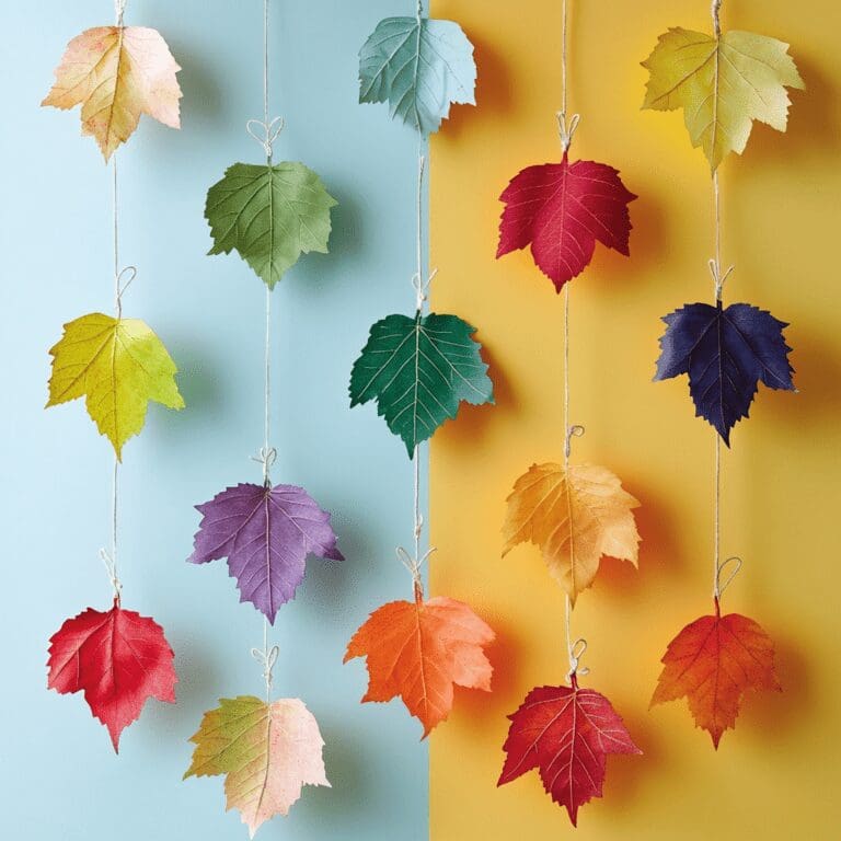6 Simple And Fun Autumn Garland Ideas To Brighten Your Home