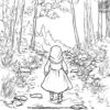 Little Red Riding Hood Coloring Pages