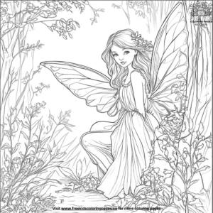 Magical Creatures of Fairyland Coloring Pages