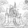 Magical Kingdom Castles Coloring Pages