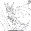 Majestic Dragons Coloring Pages