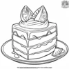 Mexican Vanilla Flan Coloring Pages