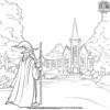 Modern Fairy Tale Adventures Coloring Pages