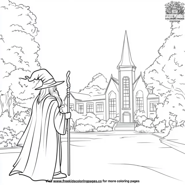 Modern fairy tale adventures coloring pages