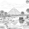 Nile River Coloring Pages