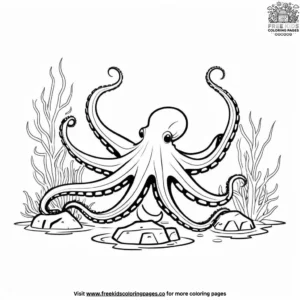 Octopus's Garden Coloring Pages