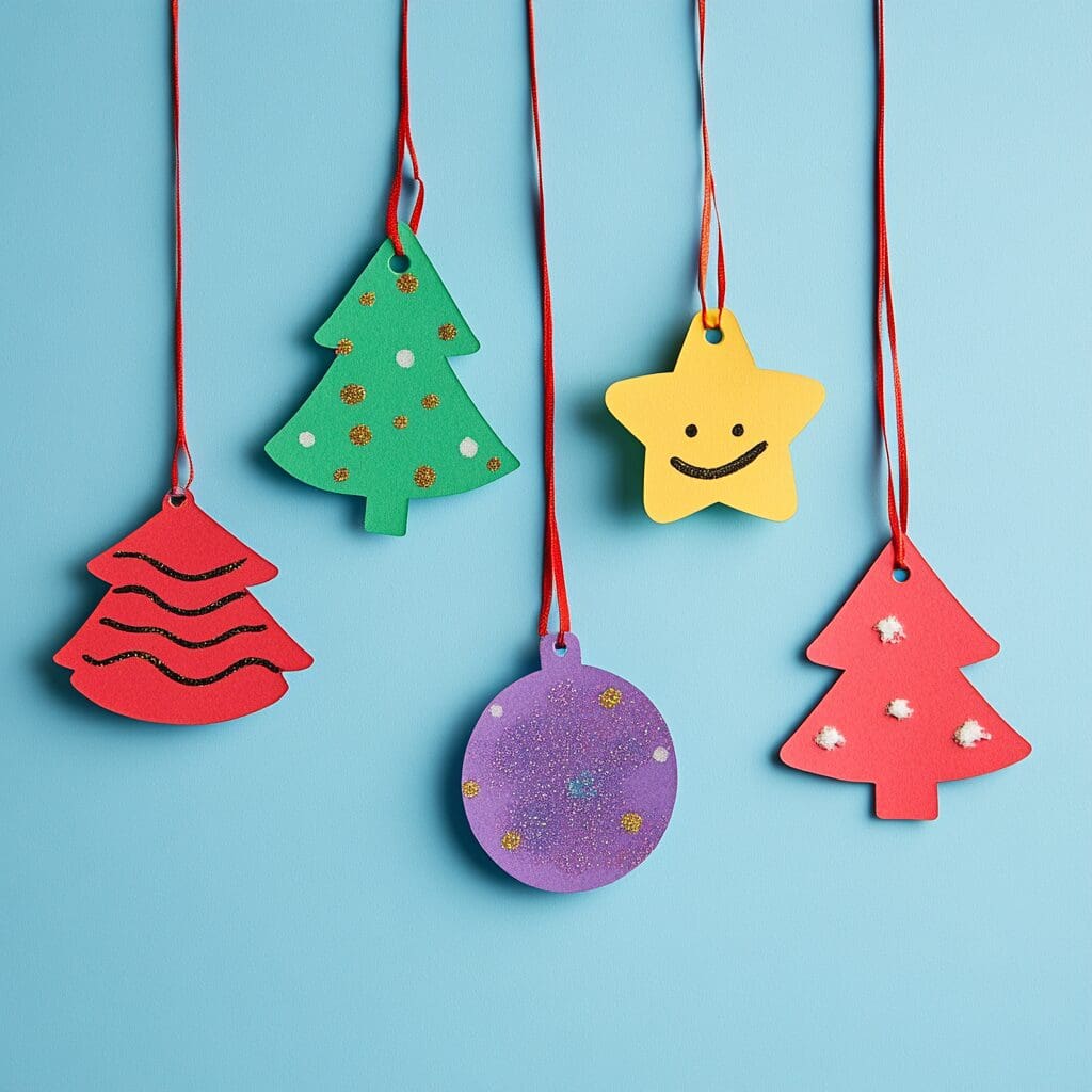 Paper christmas ornaments 3