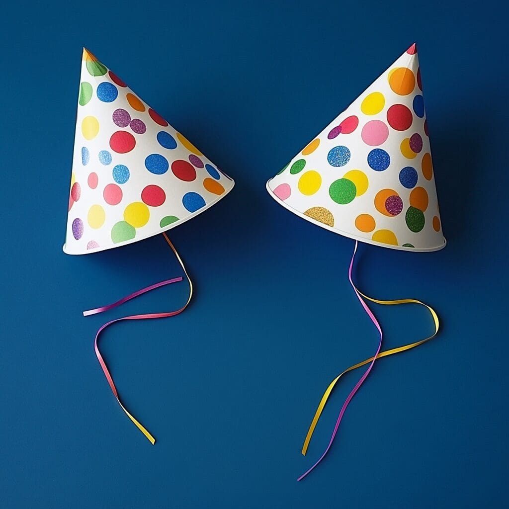 Paper plate party hats 1