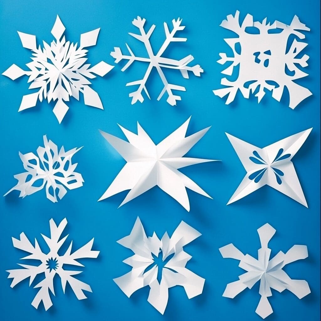 Paper snowflakes 3